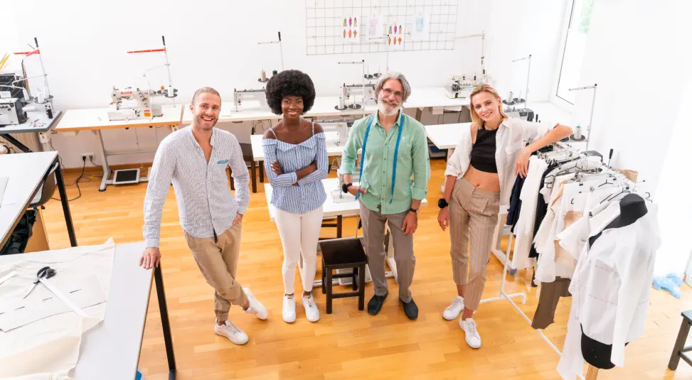 Puestos de trabajo en una empresa de moda