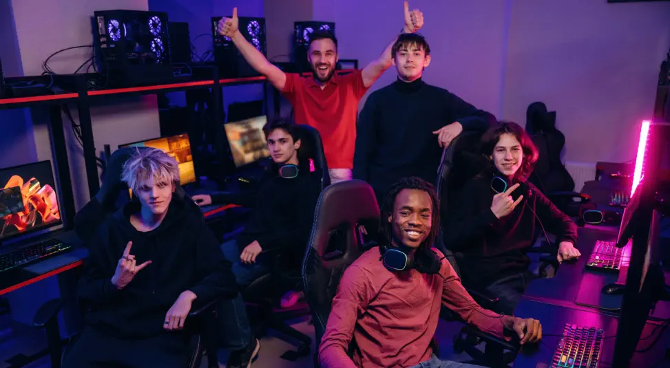 Puestos de trabajo en una empresa de videojuegos